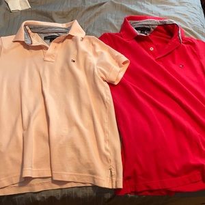 2 Tommy Hilfiger polo shirts